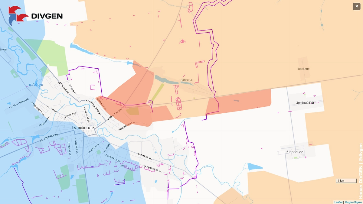 СВО новости: карта СВО, события от 1 декабря 2025 года, бои с ВСУ в Курской области