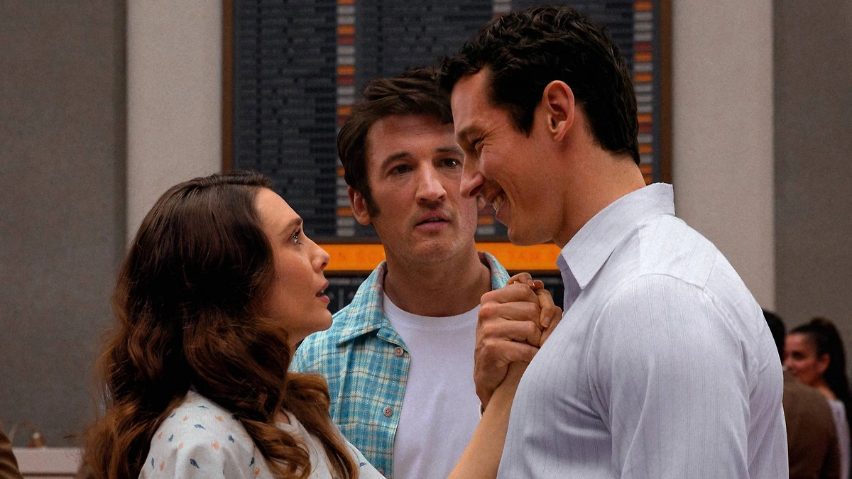 Фильм «Вечность» — новая американская комедия с элементами драмы. Премьера в России во второй половине декабря 2025 года. Фото © Кадр из фильма «Вечность», режиссёр Дэвид Фрейн / Kinopoisk