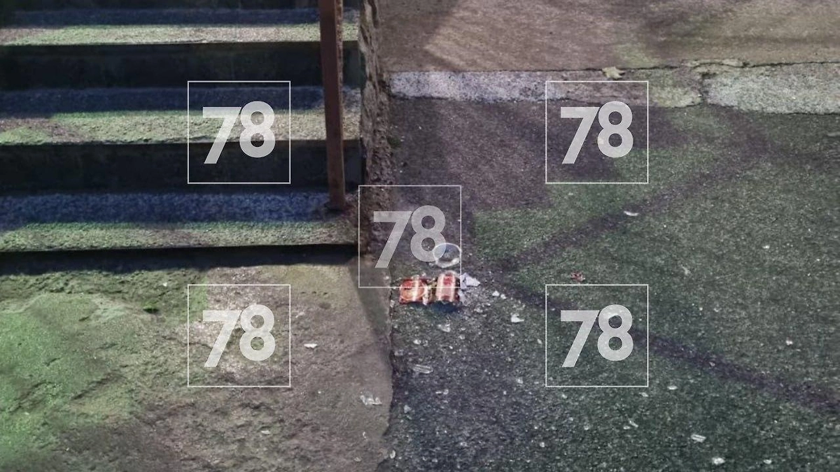 Место инцидента. Фото © 78.ru