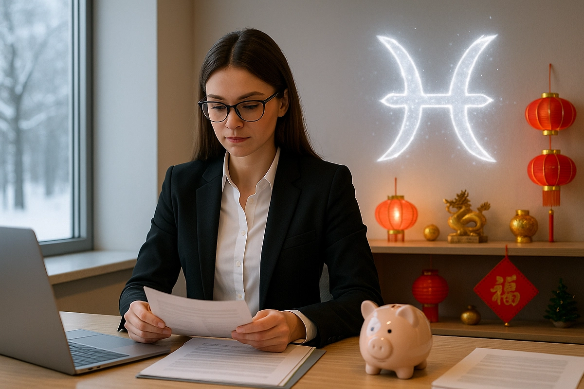 Финансовый гороскоп для Рыб в 2026 году. Фото © ChatGPT