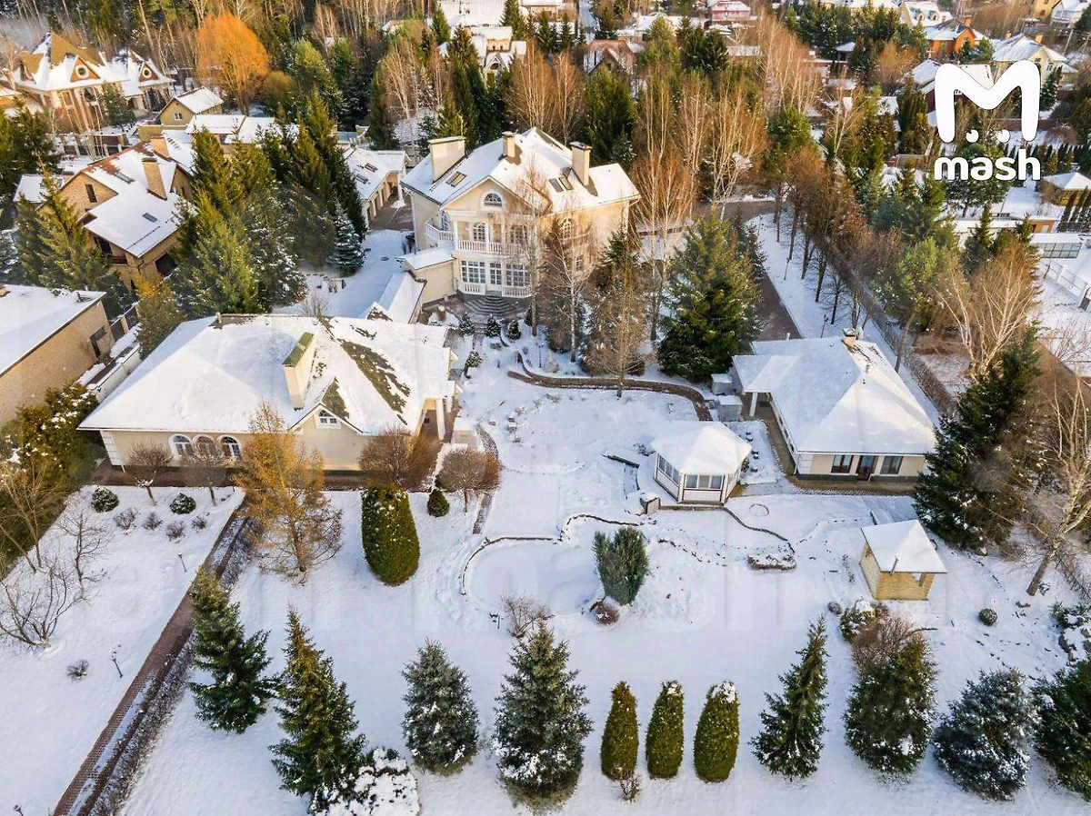 Подмосковный особняк Лободы. Фото © Telegram / Mash