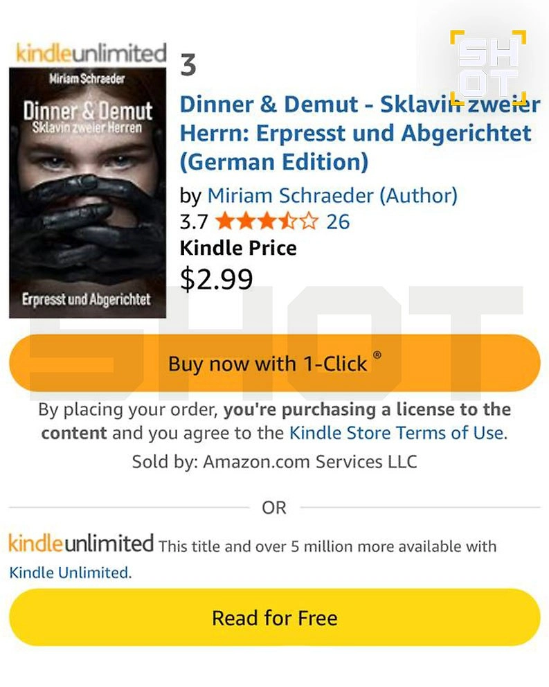 Детское фото россиянки оказалось на обложке немецкой эротической книги, но её разрешения никто не спросил. Фото © Telegram / SHOT