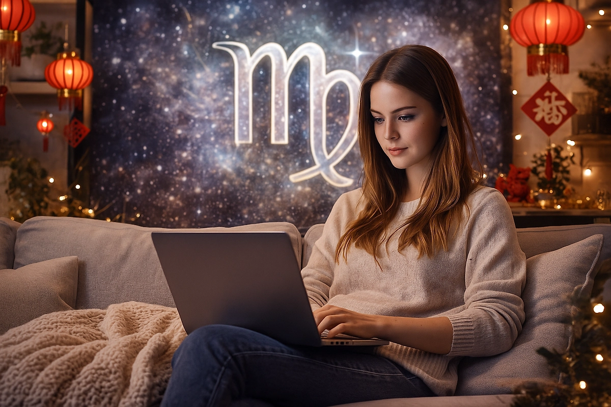 Гороскоп для Девы-женщины на 2026 год Красной Лошади. Фото © ChatGPT