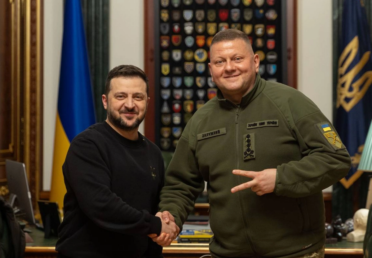 Зеленский и Залужный. Обложка © president.gov.ua