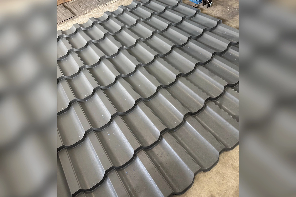 Первая металлочерепица из алюминия. Фото © Пресс-служба компании «Металл Профиль»