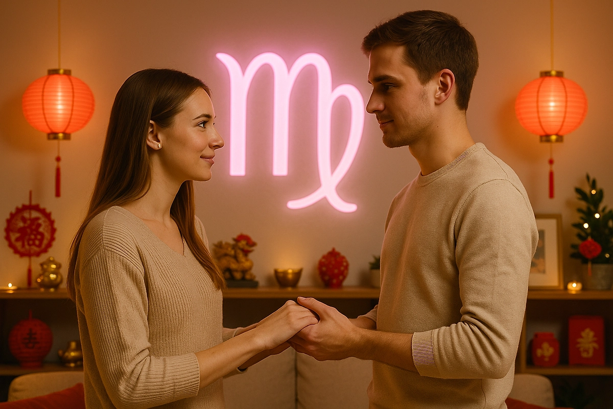 Любовь и отношения для Девы в 2026 году Красной Лошади. Фото © ChatGPT
