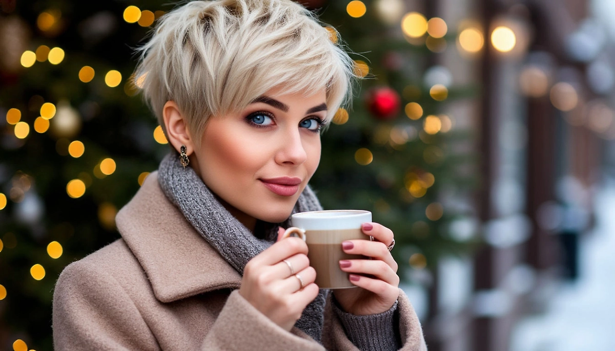 Какую стрижку сделать к Новому году – 2026: гид по трендам. Фото © «Шедеврум»