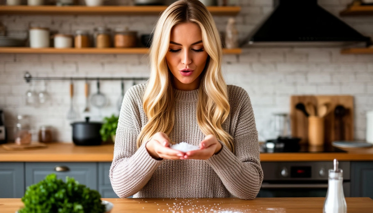 Рассыпали соль и боитесь ссоры? Ничего страшного, теперь её надо просыпать осознанно, и всё будет хорошо. Фото © «Шедеврум»