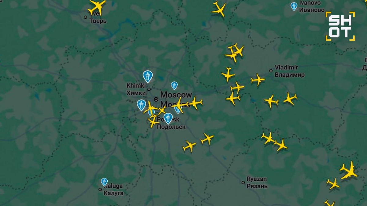 Задержка 20 рейсов в аэропорту Шереметьево. Фото © SHOT