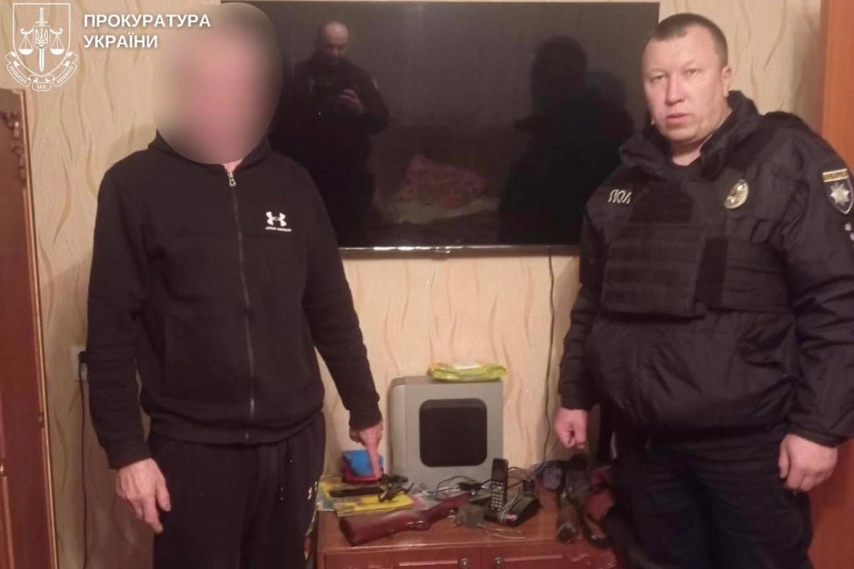 Подозреваемый. Фото © Сумская областная прокуратура