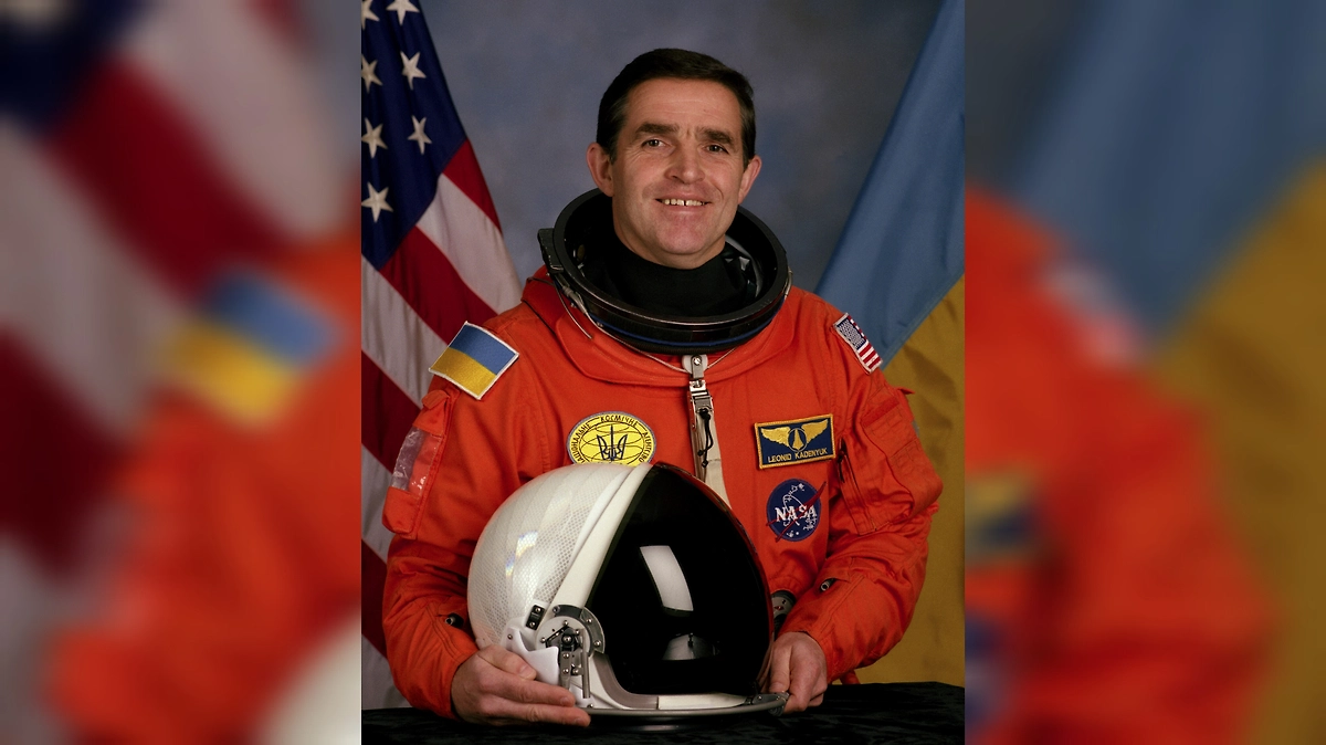 Космонавт Леонид Каденюк. Фото © Wikipedia / NASA