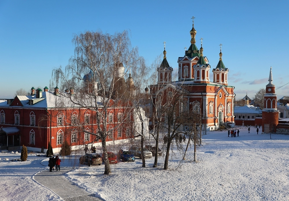 Новогоднее путешествие 2026 — обязательный пункт: Успенский Брусенский монастырь в Коломне. Фото © РИА «Новости» / Павел Львов