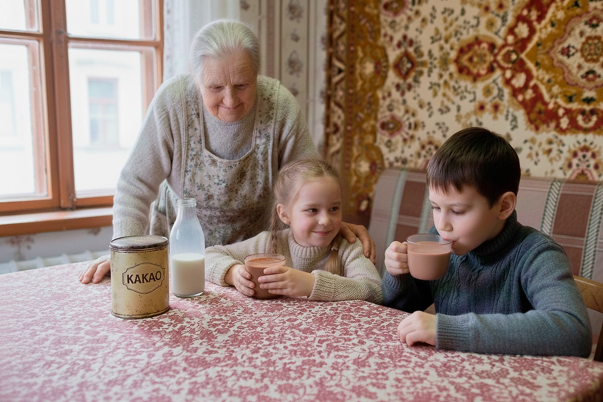 День горячего какао 13 декабря: рецепты из СССР для уютного вечера. Обложка © Gemini Nano Banana
