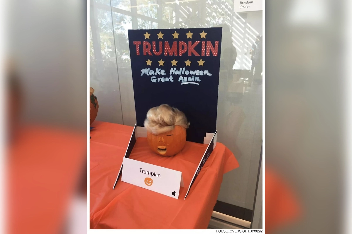 Демократы США слили нюдсы Эпштейна из ванной и «тыквенного Трампа»