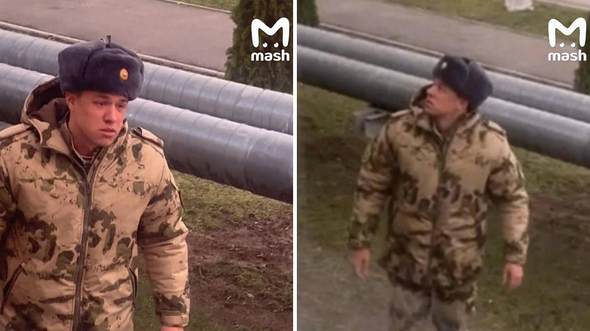 Рэпер Macan в армии. Фото © Telegram / Mash