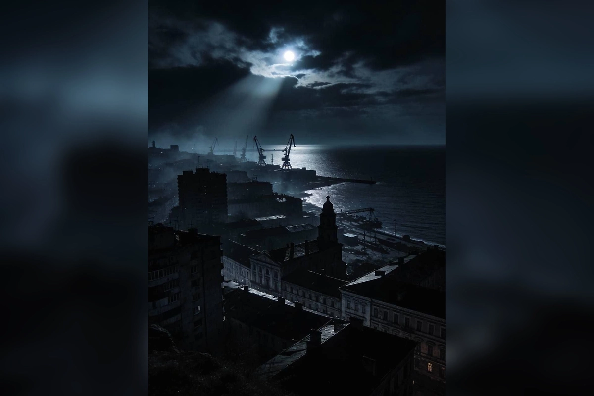 В Одессе после удара «Кинжалов» наступил блэкаут. Обложка © Telegram /Политика Страны