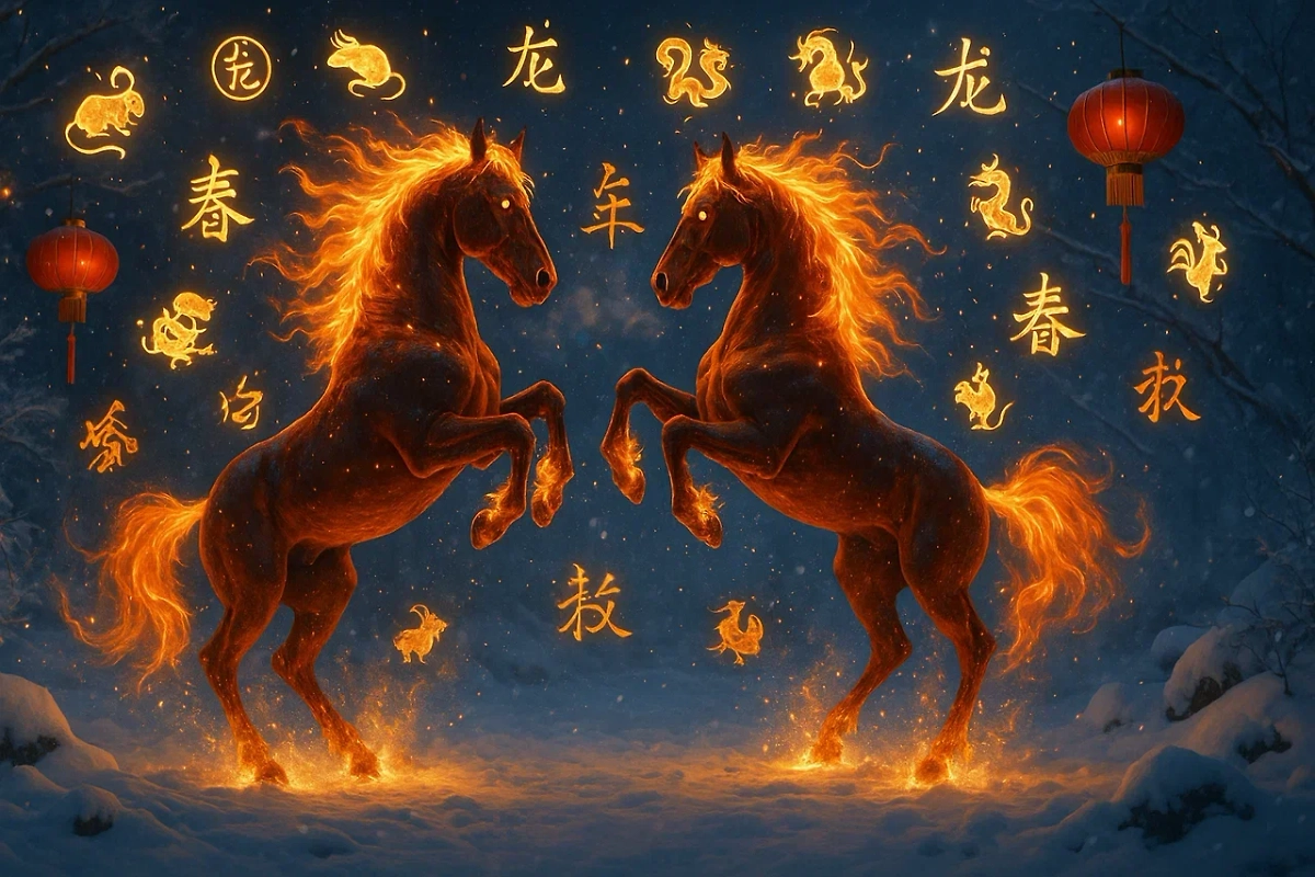 Китайский гороскоп 2026: чего ждать рождённым в год Лошади. Фото ©&nbsp;Chat GPT