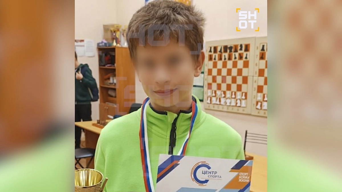 Предположительно, напавший на учительницу ученик. Фото © Telegram / SHOT