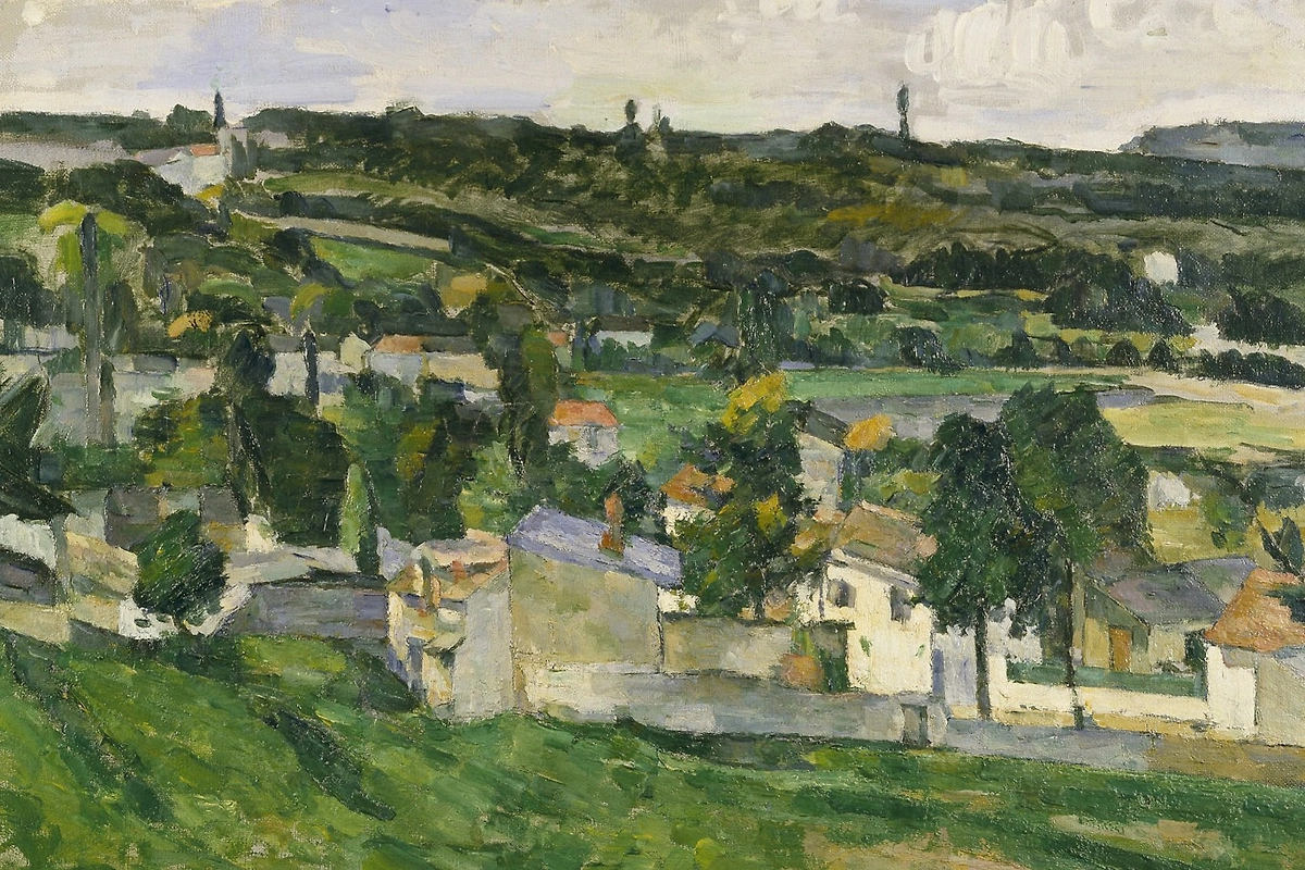 В канун нового, 2000 года из Музея Эшмола в Оксфорде выкрали картину Сезанна «Вид на Овер-сюр-Уаз». Фото © Wikipedia / Поль Сезанн