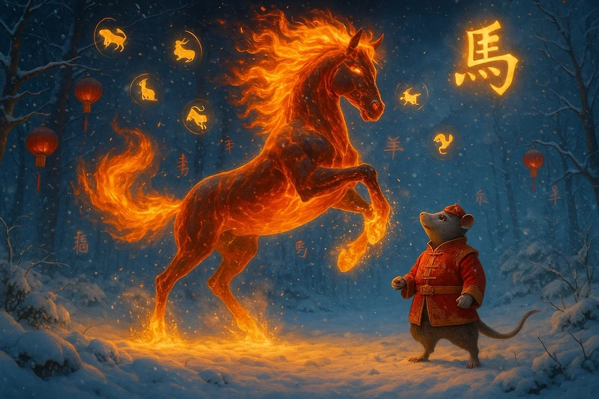 Китайский гороскоп 2026: чего ждать рождённым в год Крысы. Фото ©&nbsp;Chat GPT