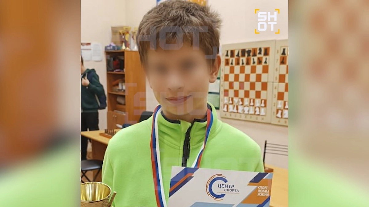 Предположительно, напавший на учительницу ученик. Фото © Telegram / SHOT