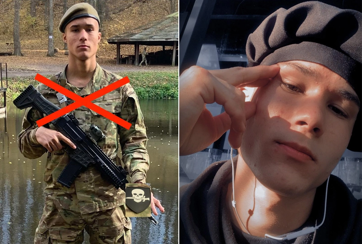 Кауа Силва в рядах ВСУ. Фото © Facebook (признан экстремистской организацией и запрещён на территории Российской Федерации) / Kauã Victor