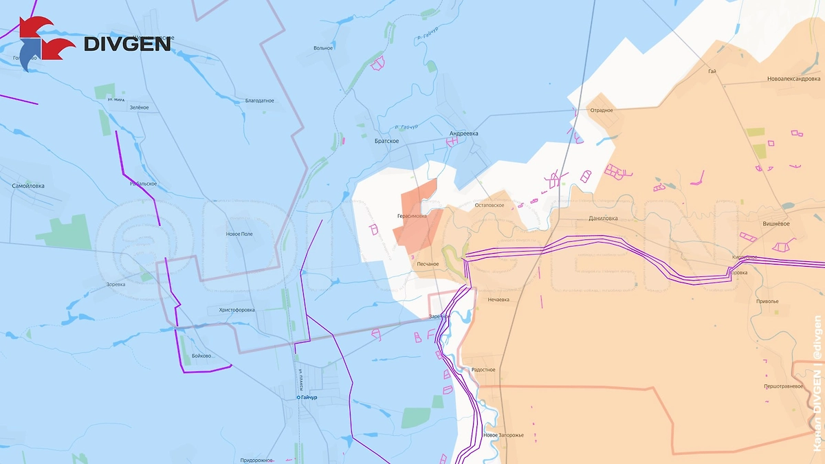 СВО новости: карта СВО, события от 18 декабря 2025 года, бои с ВСУ в Курской области