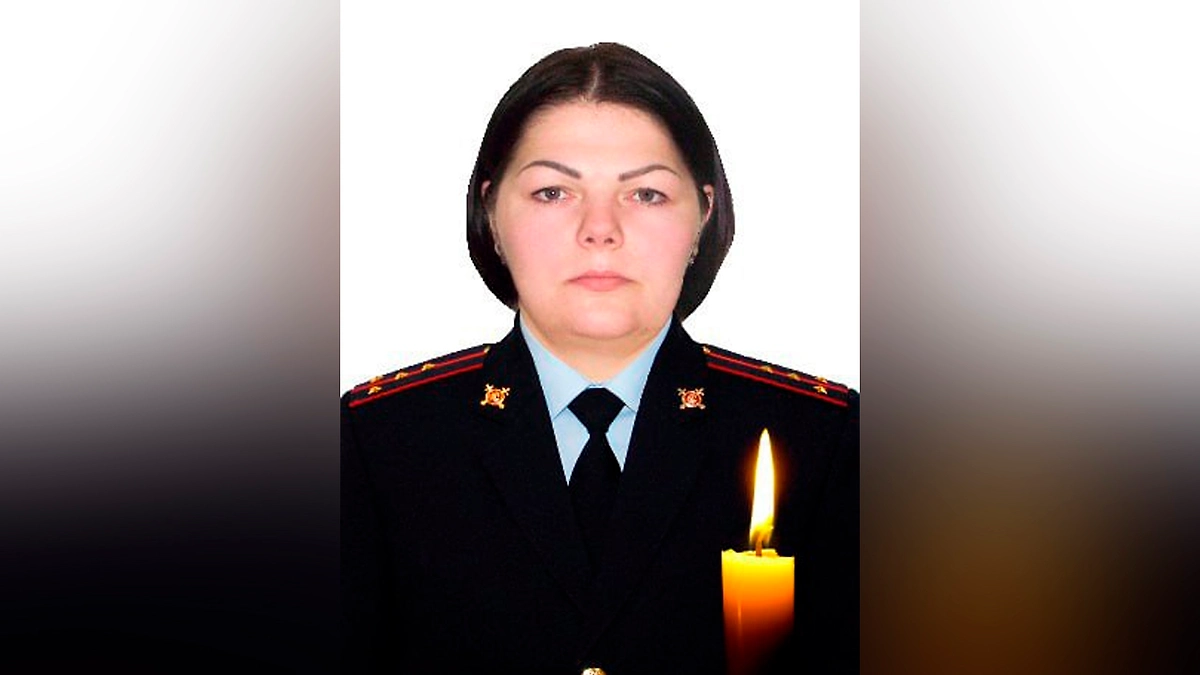 Капитан Виктория Черепнина. Фото © Telegram / МВД по ДНР