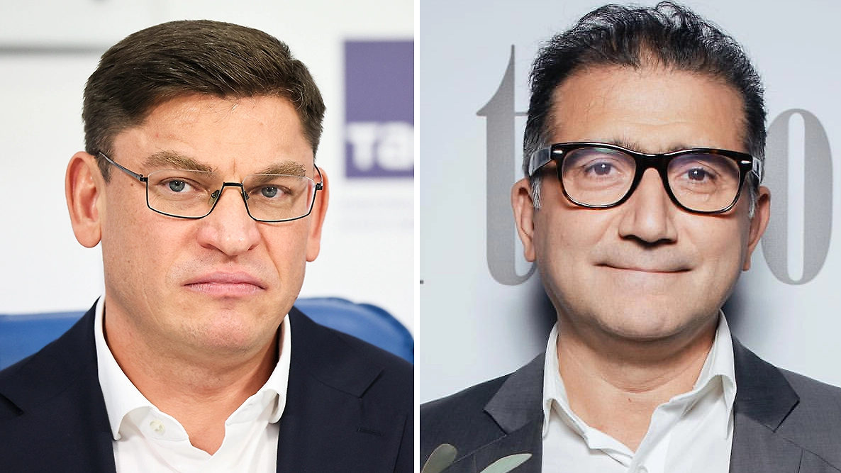 Виталий Терентьев (слева) и пластический хирург Гайк Бабаян. Обложка © ТАСС / Сергей Савостьянов, © Instagram (признан экстремистской организацией и запрещён на территории Российской Федерации)/ babayanplastic