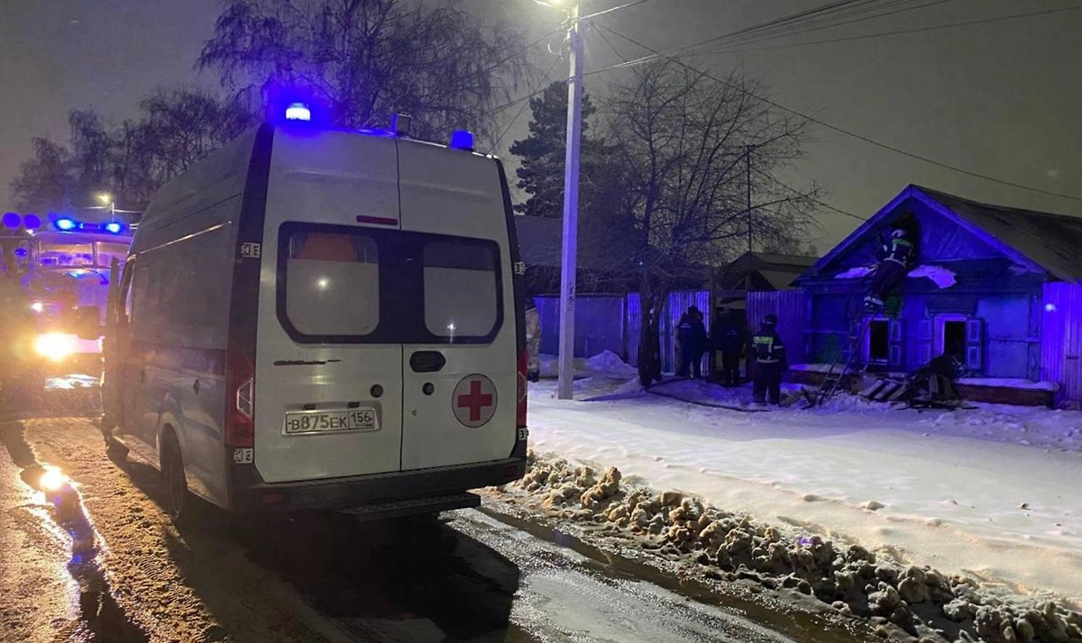 В Оренбургской области при пожаре в частном доме погибли двое детей. Фото © Telegram / Прокуратура Оренбургской области
