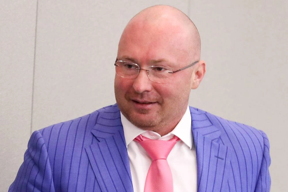 Сын Жириновского Игорь Лебедев. Фото © ТАСС / Антон Новодережкин