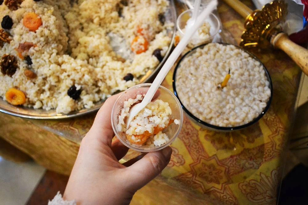 Коливо для сочельника, Рождества, Нового года — пошаговый рецепт. Фото © ТАСС / Ирина Дмитриева