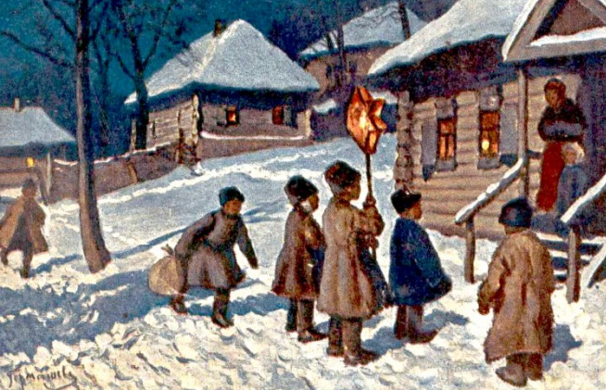 Народные традиции Рождества Христова — какие они у славян? Фото © Wikipedia / Гермашев, Михаил Маркианович