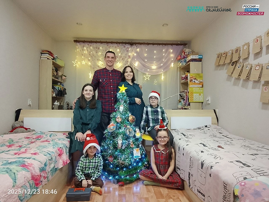 Кирилловы. Фото © Пресс-служба конкурса «Это у нас семейное»