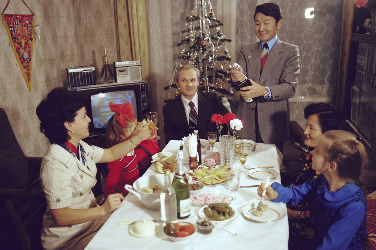 Домашний Новый год по-советски: архивные снимки ТАСС. Фото © ТАСС / Альберт Пушкарёв