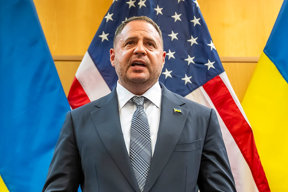 Андрей Ермак. Фото © ТАСС / EPA / MARTIAL TREZZINI