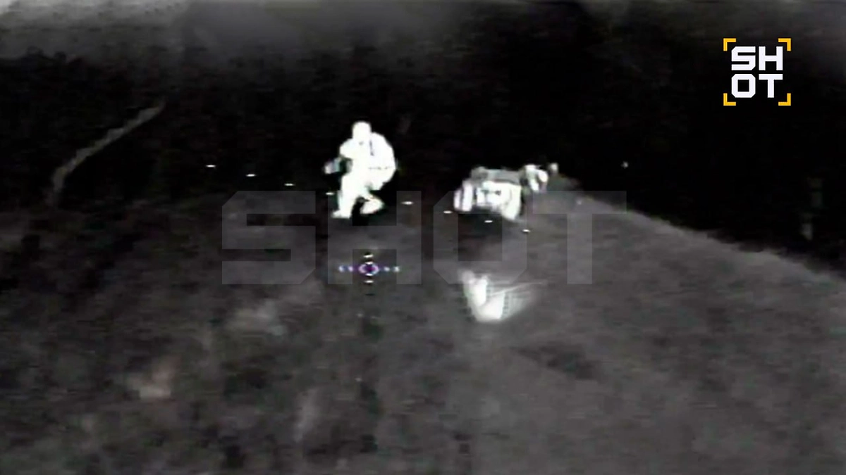 Уничтожение диверсантов из спецбата ВСУ «Шквал». Фото © SHOT