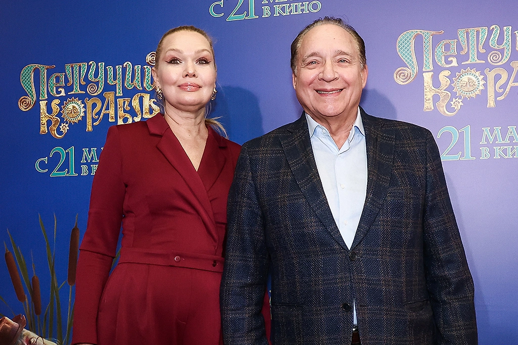 Композитор Максим Дунаевский и его супруга Алла. Фото © ТАСС / Валерий Шарифулин
