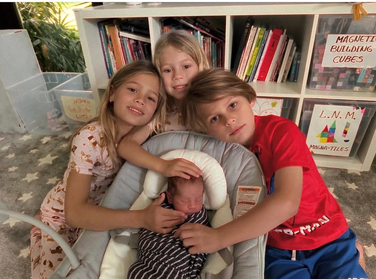 Дети Анны Курниковой. Фото © Instagram (признан экстремистской организацией и запрещён на территории Российской Федерации) / annakournikova