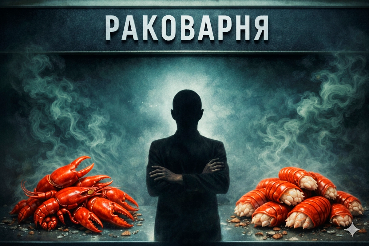 В отзывах люди страдают, а «Клешни и хвосты» отмазываются белковым отравлением. Обложка © Gemini Nano Banana