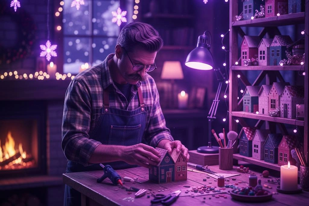 Адвент-календарь для детей: 7 вариантов разной сложности. Фото © Nano Banana AI