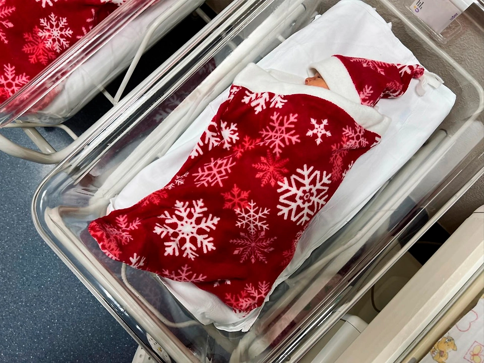 Младенцы, рождённые в декабре. Фото © Пресс-служба Московского областного перинатального центра