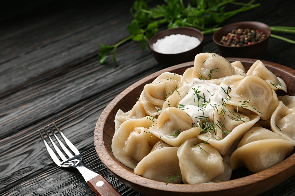 Постные вареники с капустой и картошкой. Фото © Shutterstock / FOTODOM / New Africa