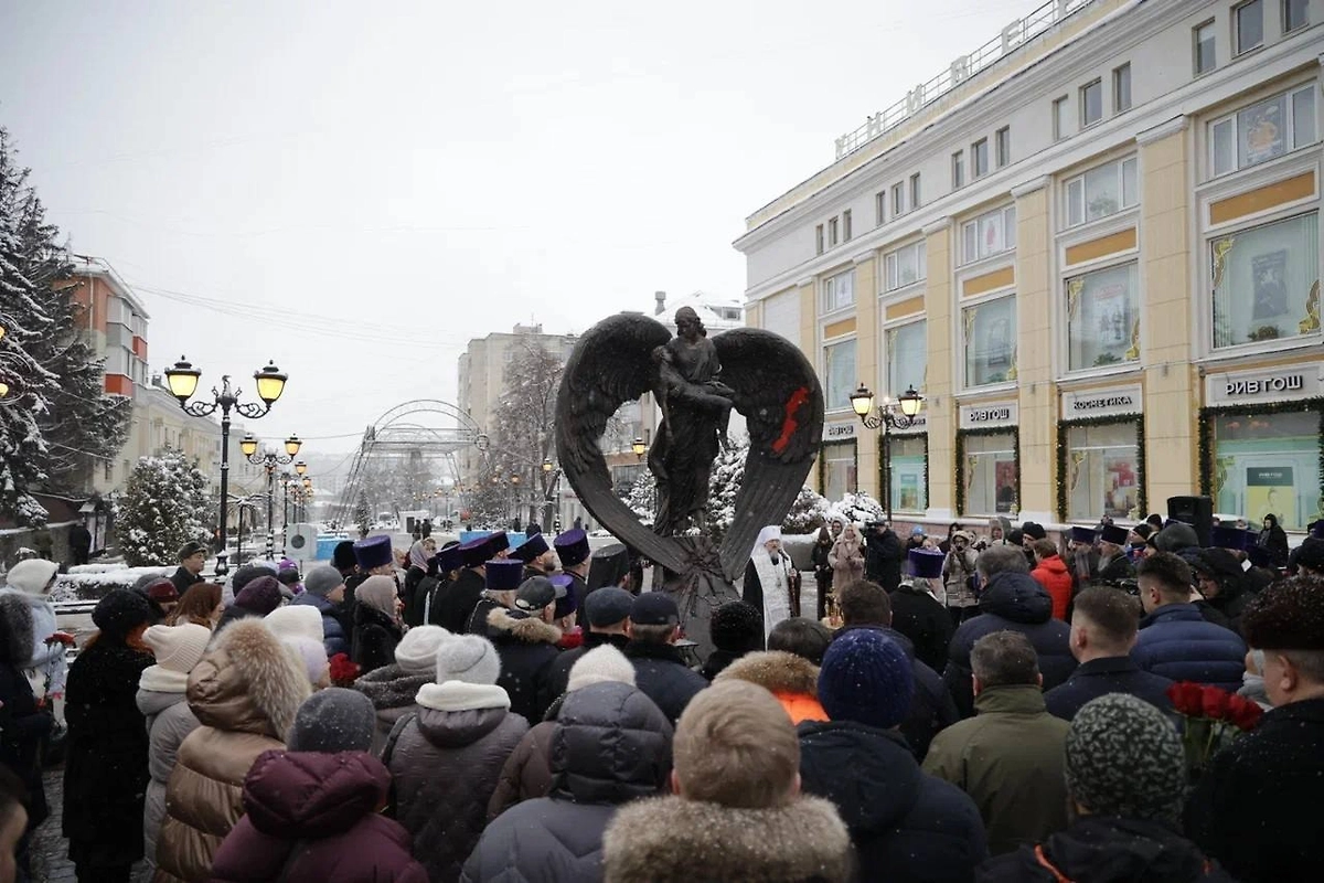 Церемония. Фото © Telegram / Вячеслав Гладков