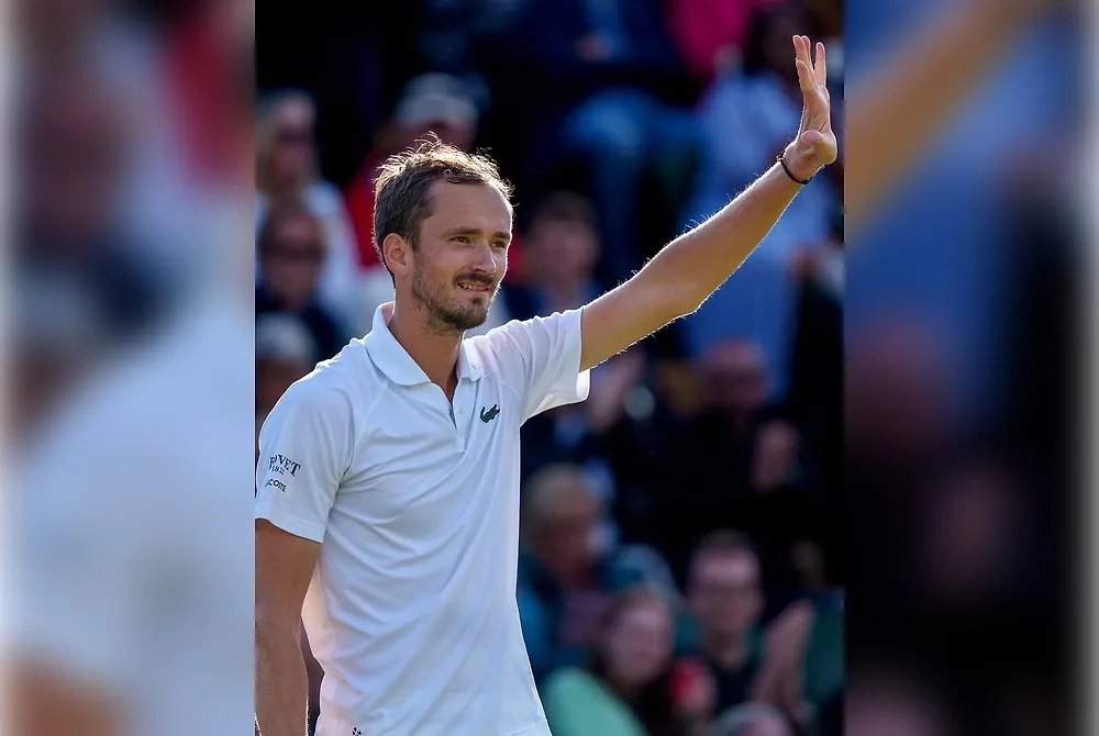 Российский теннисист Даниил Медведев. Обложка © X / Daniil Medvedev