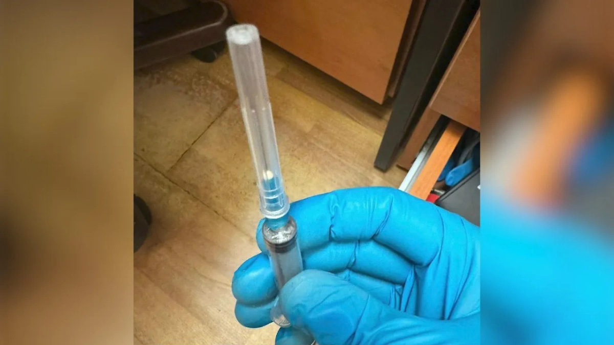 Шприц с ртутью. Обложка © Telegram / Следком