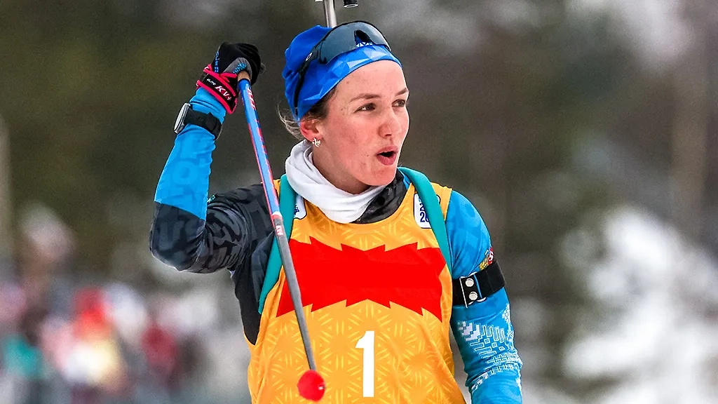 Российская биатлонистка Наталия Шевченко. Обложка © ТАСС / Александр Щербак