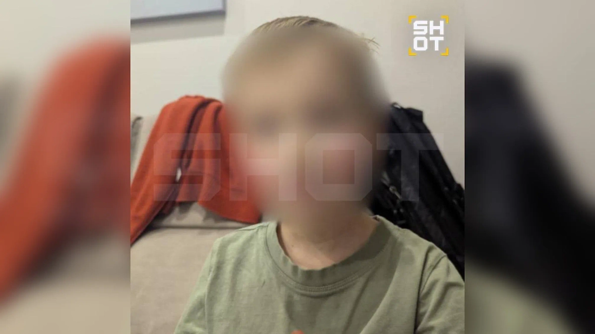 Похищенный ребёнок. Фото © SHOT