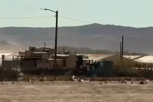 «Панцирь-С1Э» в Калифорнии. Обложка © Telegram / Военный Осведомитель