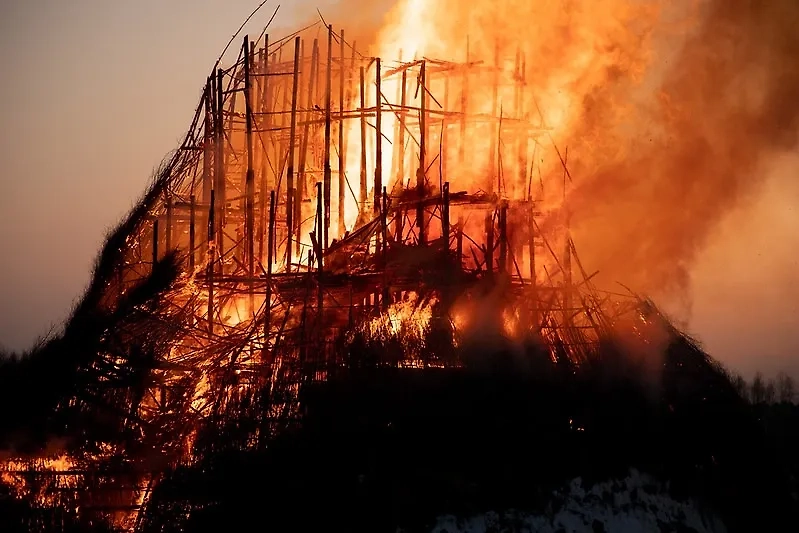 Масленичная неделя в 2025 году продлится с 24 февраля по 2 марта. Обложка © VK / «Никола-Ленивец / Nikola-Lenivets»